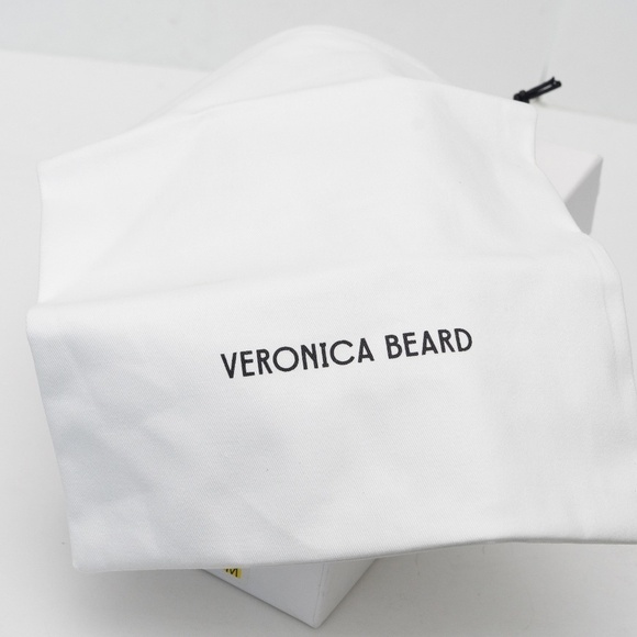 Veronica Beard. Penny Woven Silver Flats. - Picture 3 of 14